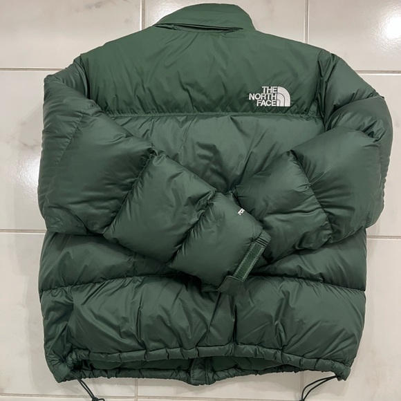 The North Face Forest Green Nuptse Jacket - Picture 2 of 7